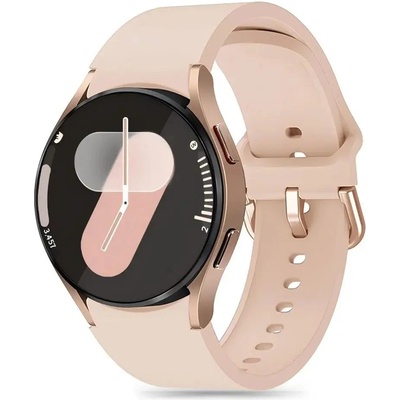 Tech-Protect Силиконова каишка Tech-Protect за Samsung Galaxy Watch 4 / 5 / 5 Pro / 6 / 7 / FE - бежов (5906302313501)