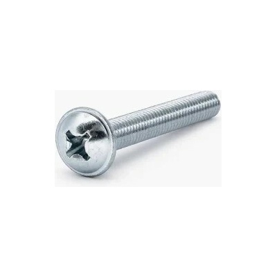 Šroub okrasný ZB celý závit DIN 967 PH 4.8 Rozměr šroubu: M4x40mm