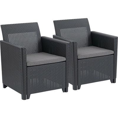 KETER CLAIRE DUO, grafit 2ks