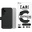Panzer Калъф тефтер, Care by PanzerGlass за Samsung Galaxy S25 Plus, Tango, Two-in-One, QI Compatible, Feature Case, Черен