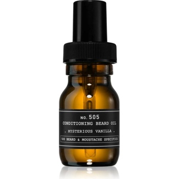 Depot 500 BEARD & MOUSTACHE SPECIFICS NO. 505 CONDITIONING BEARD OIL олио за брада Mysterious Vanilla 30ml