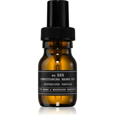 Depot 500 BEARD & MOUSTACHE SPECIFICS NO. 505 CONDITIONING BEARD OIL олио за брада Mysterious Vanilla 30ml