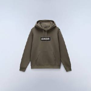 Napapijri Мъжки суичър Napapijri S-Box Logo Hoodie Mens - Tea Leaf