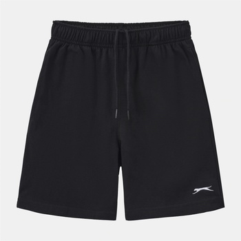 Slazenger Къси панталони Slazenger Kids' Cotton Jersey Jogger Shorts - Black