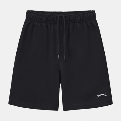 Slazenger Къси панталони Slazenger Kids' Cotton Jersey Jogger Shorts - Black