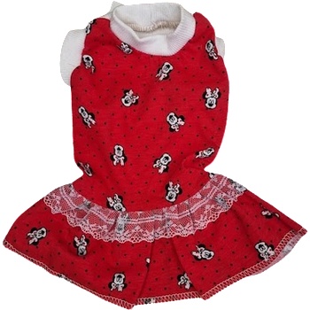 Tiger`s Heart Червена рокля за малки кучета