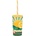 SOLMAZER IRIS Чаша с лимонада и сламка 470ml 161922-027P (161922-027P)