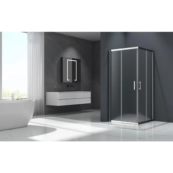 Inter Ceramic Душ кабина ICS 789FC, 78-89x78-89x190см, 5мм (789FC)