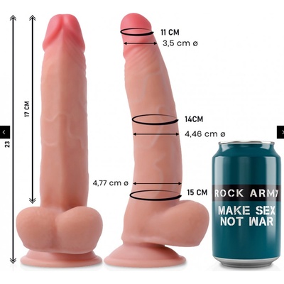 ROCKARMY DUAL DENSITY LEOPARD 23 CM