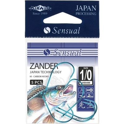 MIKADO HOOK SENSUAL ZANDER BLUE vel.2 5 ks