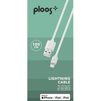 PLOOS Кабел PLOOS Apple 1 м бял (Apple 1 м бял)