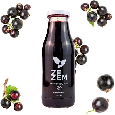 Zezem Sirup z černého rybízu 0,5 l