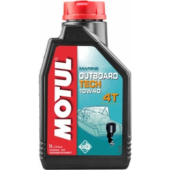 Image 1 of Motul Marine Outboard Tech 4T 10W-40 1 l