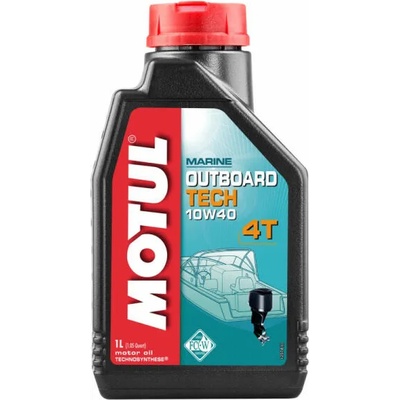 Motul Marine Outboard Tech 4T 10W-40 1 l