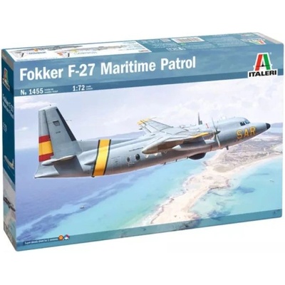 Italeri Italeri: Fokker F-27 самолет за морско патрулиране модел 1: 72 (1455s)