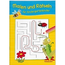 Malen und Rätseln für Kindergartenkinder - Haller, Ute