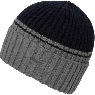 Chillouts Мъжка зимна шапка (beanie) Chillouts Malik Hat Beanie - Navy / Grey - размер One Size (904-5047-0311)