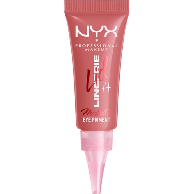 NYX Professional Makeup Lid Lingerie krémové očné tiene Risky Rosé 6 ml