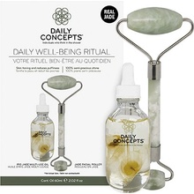 Daily Concepts Daily Well-Being Ritual Daily Jade Facial Roller + Iris Jade Multi-Use Oil 60 ml darčeková sada