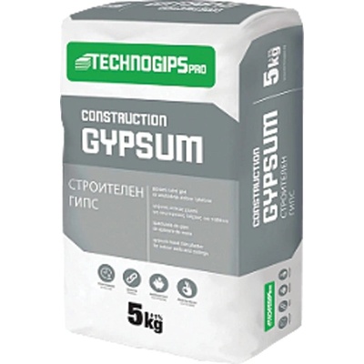 TEHNOGIPS СТРОИТЕЛЕН ГИПС ТЕХНОГИПС ПРО 5 кг (tg000075)