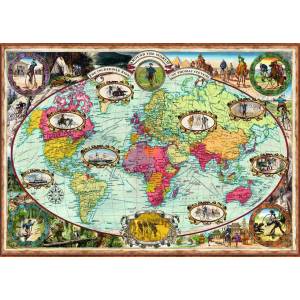 Ravensburger - Puzzle Cycling around the world - 1 000 piese