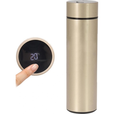 ORION Termoska s teplomerom 0,45 l zlatá