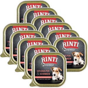 RINTI Ваничка RINTI FEINEST птиче месо и шунка 11 x 150 г