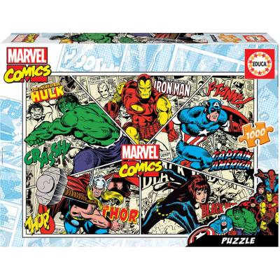 Educa - Puzzle Marvel Comics - 1 000 piese