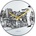 NeXtime Стенен часовник Trumpet City (8191)