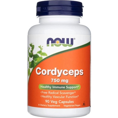 Now Foods Cordyceps 750 mg 90 kapsúl