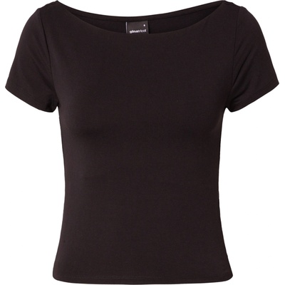 Gina Tricot Тениска черно, размер XS