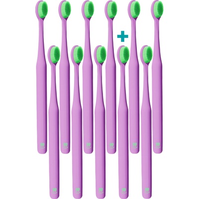 Nanosmile Zubní kartáček ProCare Lavender Ultrajemný 8+3 ks