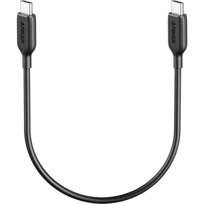 Anker PowerLine III 60W USB-C към USB-C кабел, 30cm (A8851011)