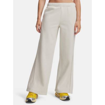 Under Armour Dámske športové nohavice Icon Flc Sama Wide Leg Biela