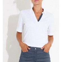 Dámska polokošeľa Abacus Lds Bovey halfsleeve white navy