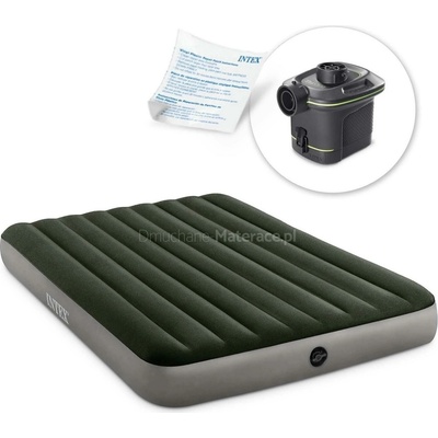 Intex PRESTIGE DOWNY AIRBED 152x203 cm 64109 – Zboží Dáma