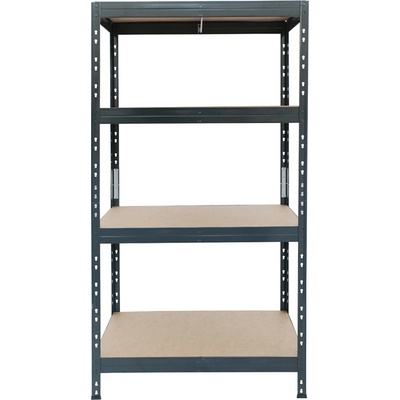 Majster Regál Rivet 180 x 90 x 45 cm 5 polic antracit šedá – Zboží Dáma