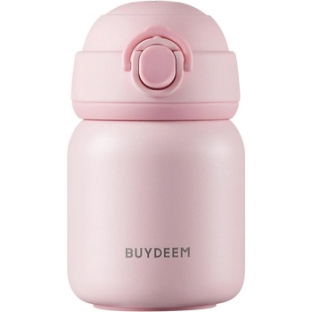 Image 1 of Buydeem Термос buydeem tan200, 200 мл, Винтова капачка с плътно затваряне, Неръждаема стомана, Розов (tan200-pd)