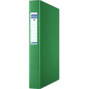 DONAU Binder donau pp a4/40 mm 4-ring eco-friendly, green