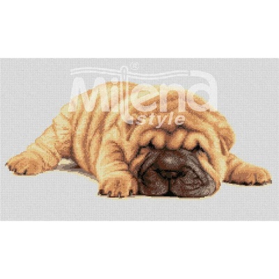 Milena Style Шар пей - гоблен със схема конци Ariadna 1: 1