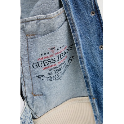 Guess Jeans Дънково яке бомбър Guess Jeans (W5GN75.D5M4A)