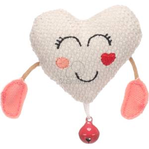 Flamingo Lovu текстилни играчки за котки - с различни шарки Сърце