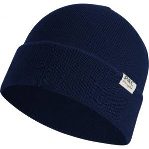 P. A. C P. A. C. Зимна шапка (beanie) P. A. C. Nature Bippa 100% Recycled Merino Beanie - Navy - размер One Size (204-9407-0211)