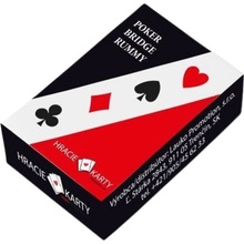 Hrací karty poker bridge rummy