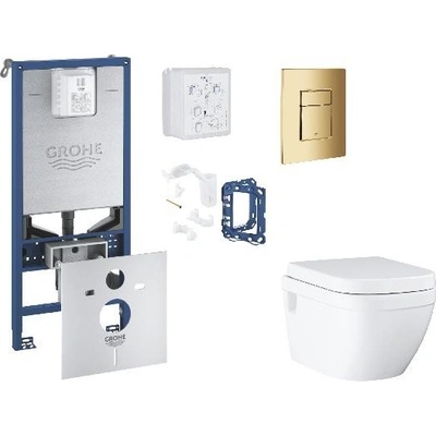 GROHE Rapid SLX s tlačidlom Skate Cosmopolitan SANI11BB4148