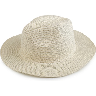 Letní klobouk / slamák unisex k dozdobení 1 přírodní sv.