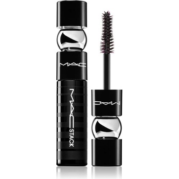 MAC Cosmetics M·A·CStack Mascara Superstack Mega Brush objemová a predlžujúca riasenka mini Black 8 ml