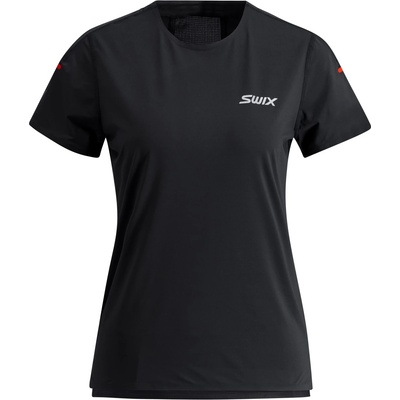 Swix Дамска тениска Swix Women's Position Tee Running shirt - Jet Black - размер XS (916-6644-0211)