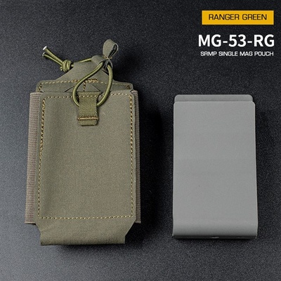 Wosport SRMP Single molle na zásobník M4/M16 otevřená Ranger Green