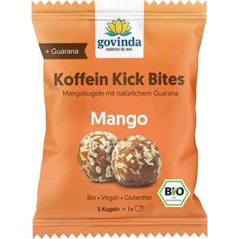 Govinda Био Koffein Kick Bites Mango - 40 г